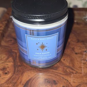 Palo Santo bath and body works candle
